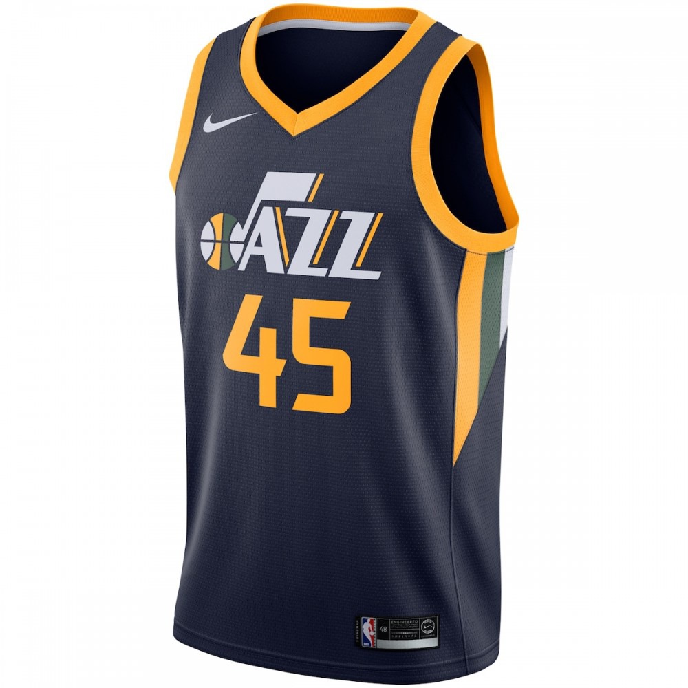 Donovan Mitchell Utah Jazz Replica Swingman Jersey - Icon Edition - Navy-Pro Kit Vault | Brand New 26/27 Sports Jerseys